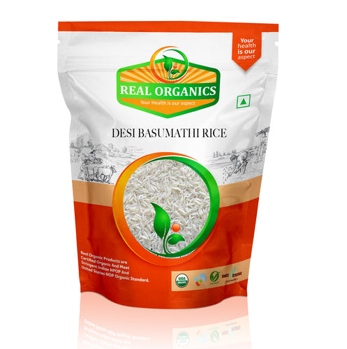 Organic Desi Basmati Rice